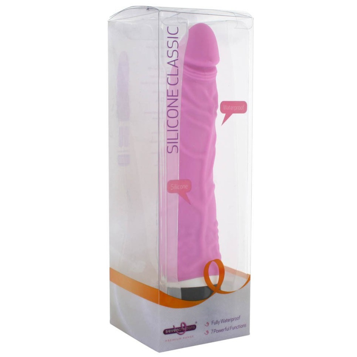 gode vibrant slim silicone 15 x 4 cm rose 1