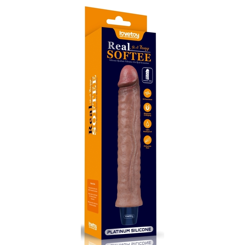 gode vibrant softee bizz 20 x 37 cm marron 1