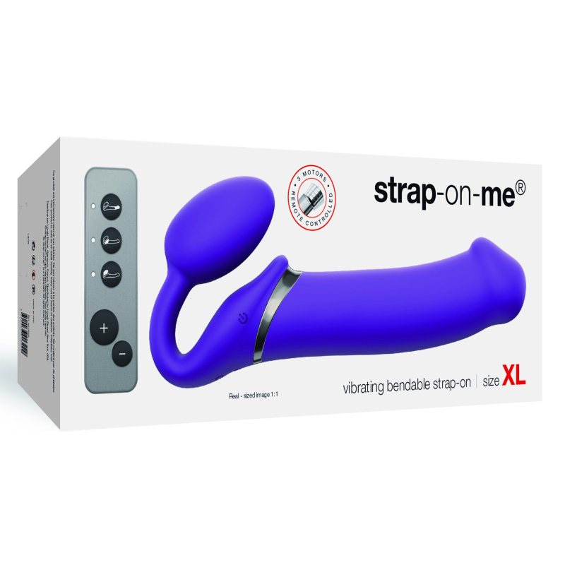 gode vibrant strap on 3 moteurs xl 16 x 45 cm violet 1 scaled