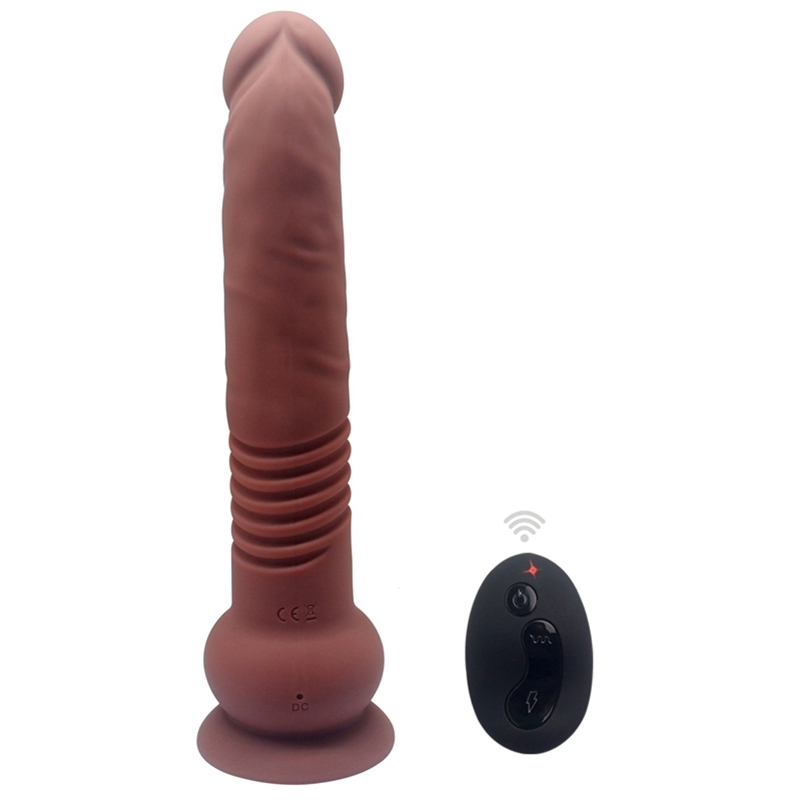 gode vibrant the commander 19 x 37cm marron 1