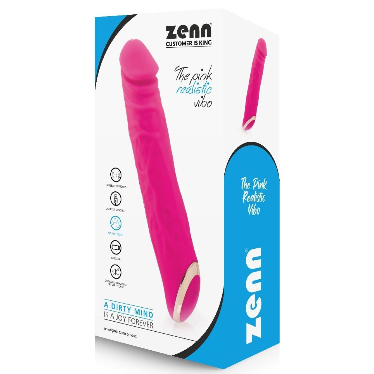 gode vibrant the pink 17 x 36cm rose 1