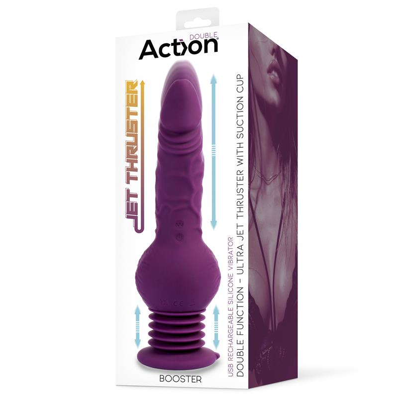 gode vibrant va et vient booster 12 x 42cm 1