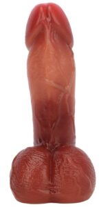 gode vibrant va et vient reversy 15 x 5cm marron 4