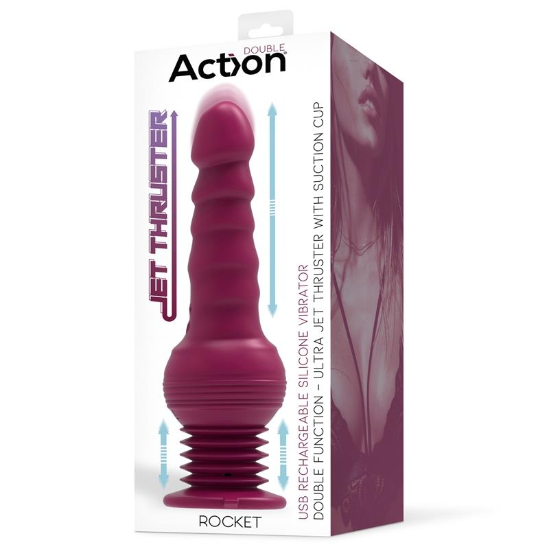 gode vibrant va et vient rocket 13 x 42cm 1