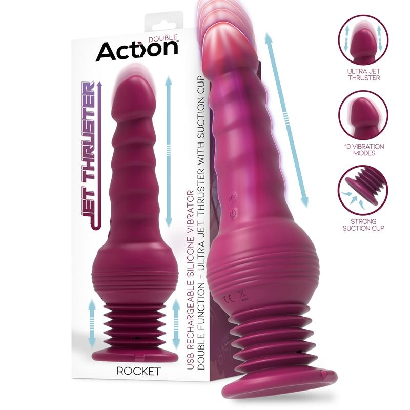 gode vibrant va et vient rocket 13 x 42cm 7