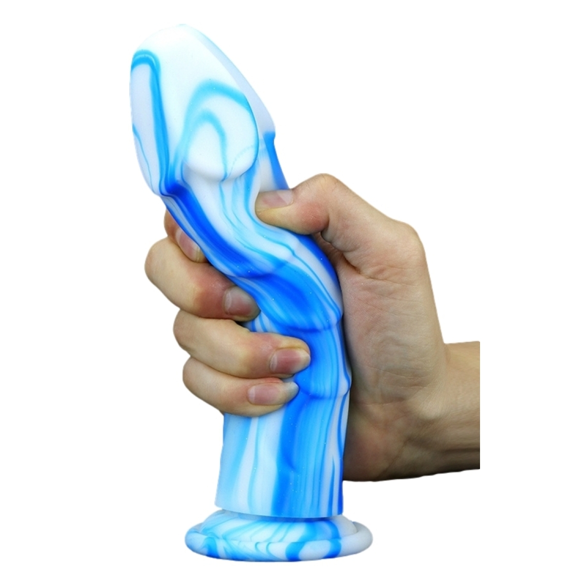 gode vipriks 18 x 5cm bleu blanc 1