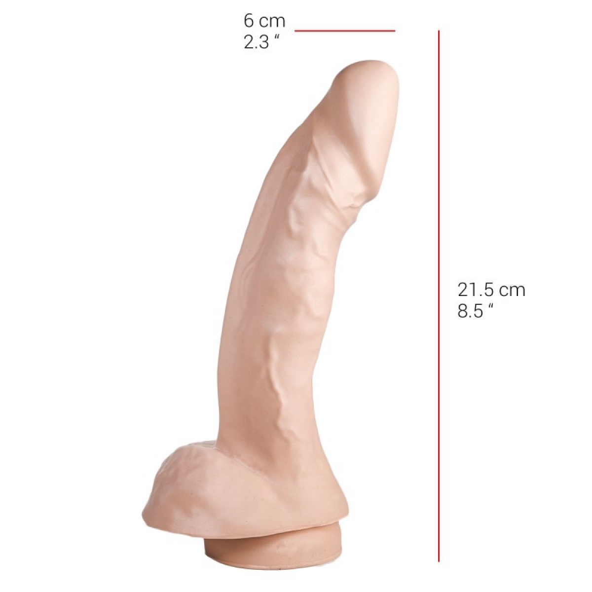 gode xl dildorama 22cm flesh 2
