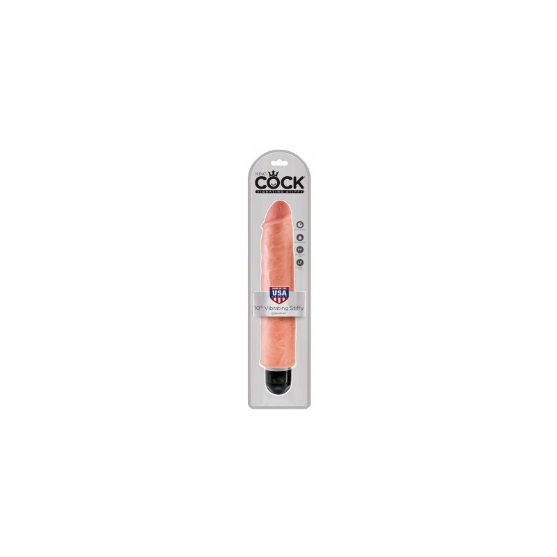 gode xl vibrant king cock stiffy 25cm flesh 1