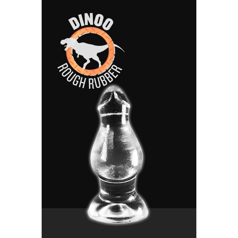 gode xxl dinoo ceratops 20 x 95 cm clear