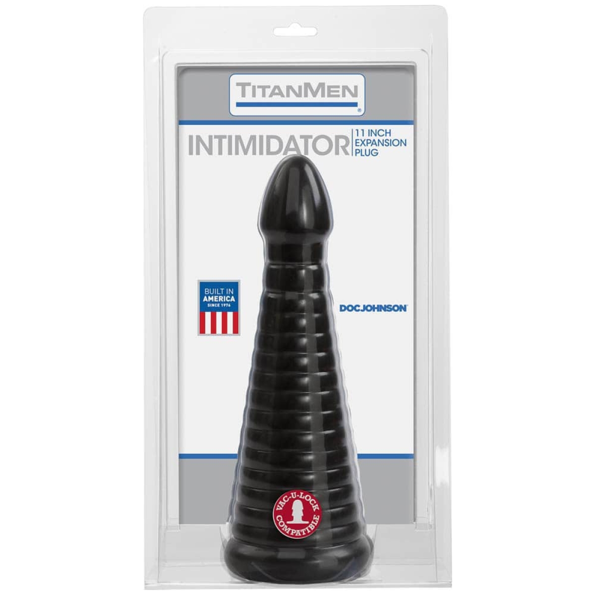gode xxl intimidator titanmen 25 x 9 cm noir 1