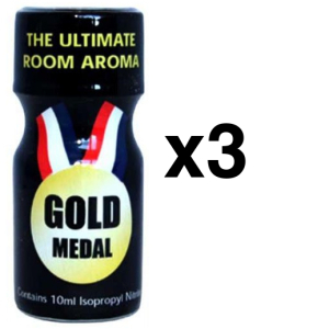 gold metal 10ml x3