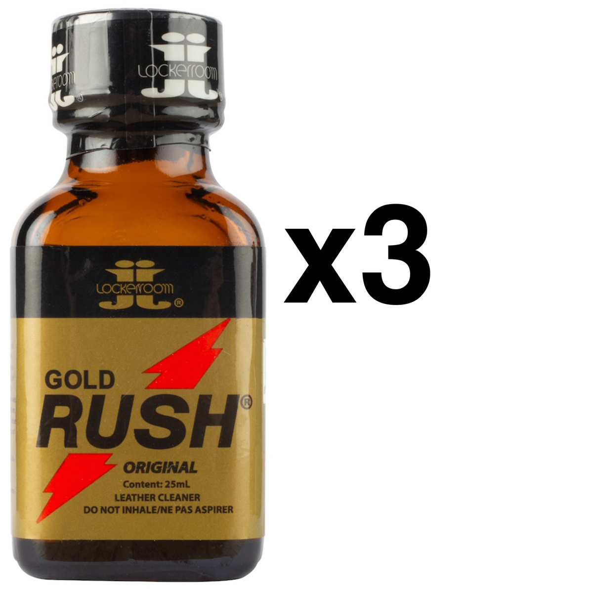 gold rush retro 25ml x3