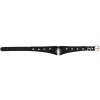 gothic leather collar choker black 2