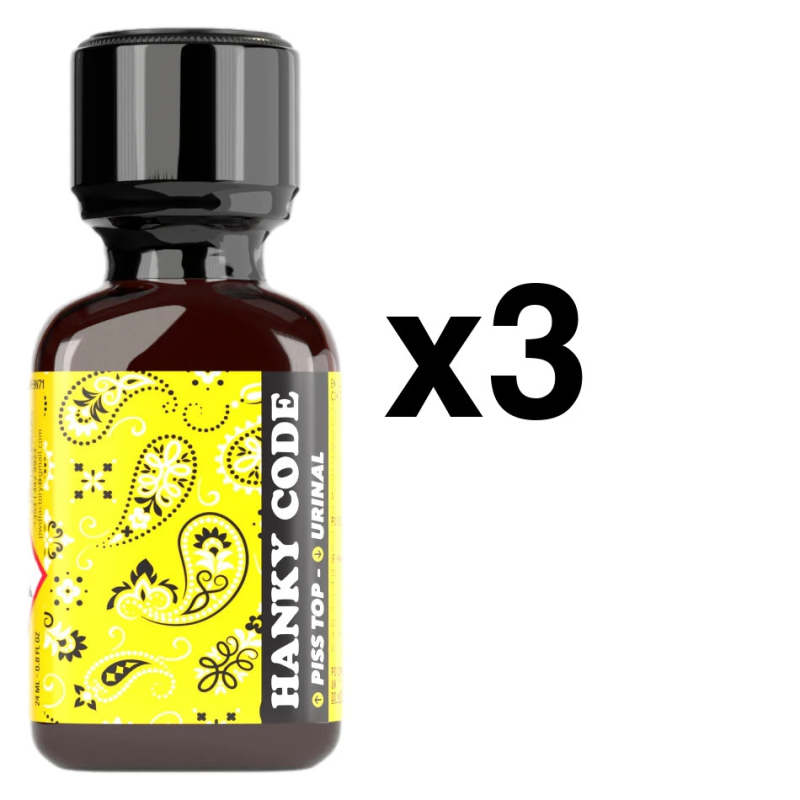 hanky code jaune 24ml x3
