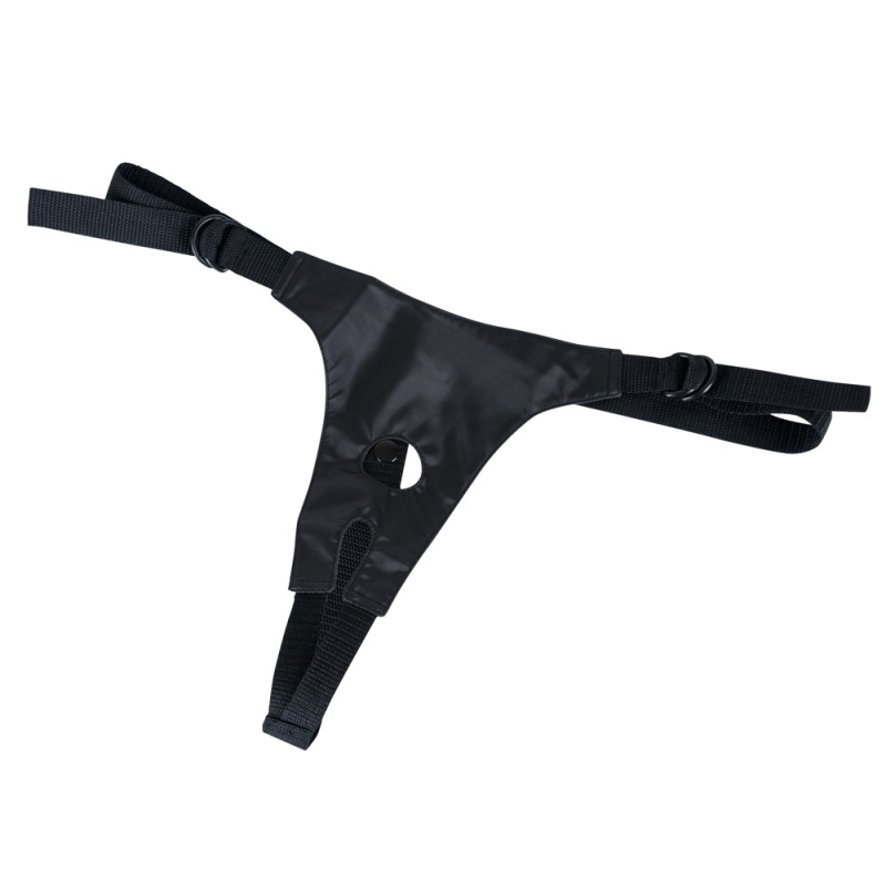 harnais avec 3 godes strap on real 16 x 45cm 2