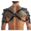 harnais avec epaules armors simili noir 1