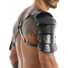 harnais avec epaules armors simili noir 3