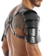 harnais avec epaules armors simili noir 8