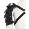 harnais avec epaulette gladiator simili noir 2