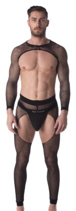 harnais avec manches filet poggio noir 4