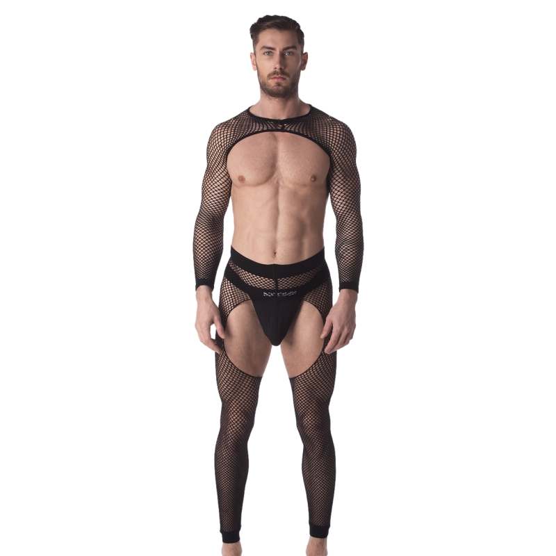 harnais avec manches filet poggio noir 4
