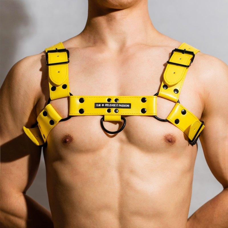 harnais chest all jaune