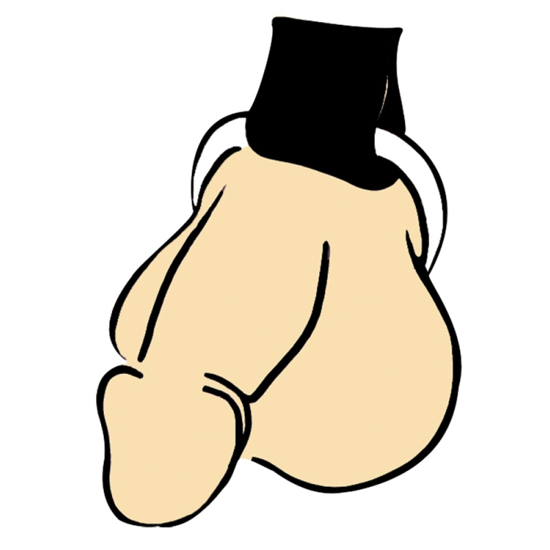 harnais complet en cuir avec anneau penien leathercock sl 4