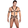 harnais complet en cuir zado noir 2