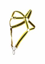 harnais cross cockring dngeon jaune noir 6