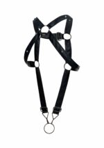 harnais cross cockring dngeon noir 7