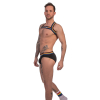 harnais elastique barcode pride noir 2