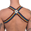 harnais elastique barcode pride noir 5