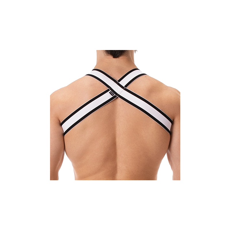 harnais elastique bottom noir blanc 1