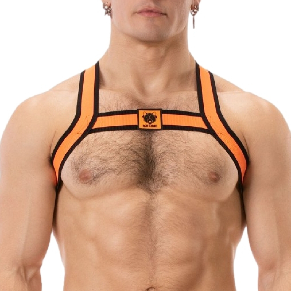 harnais elastique colin orange 4