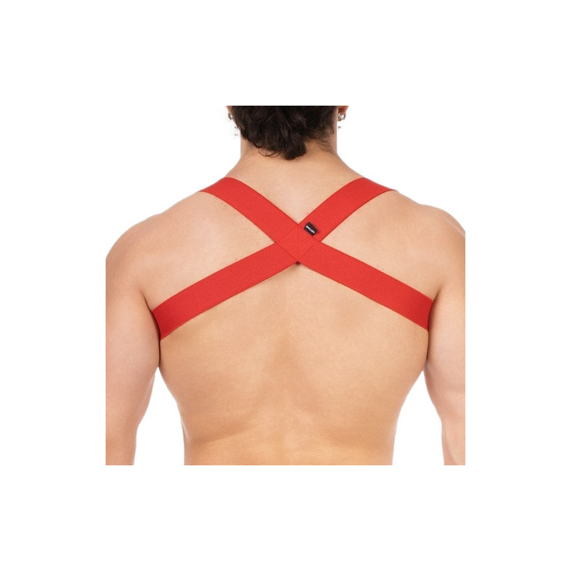 harnais elastique everette rouge 1