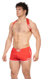 harnais elastique everette rouge 3