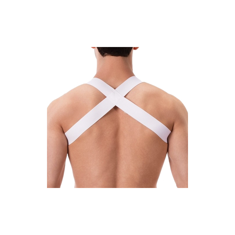 harnais elastique leonsh blanc 1