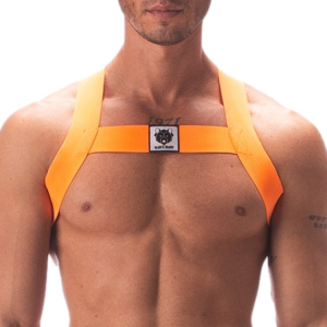 harnais elastique leonsh orange neon