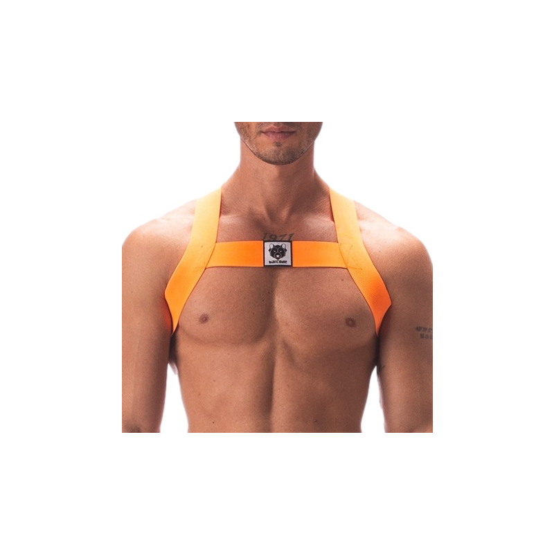 harnais elastique leonsh orange neon
