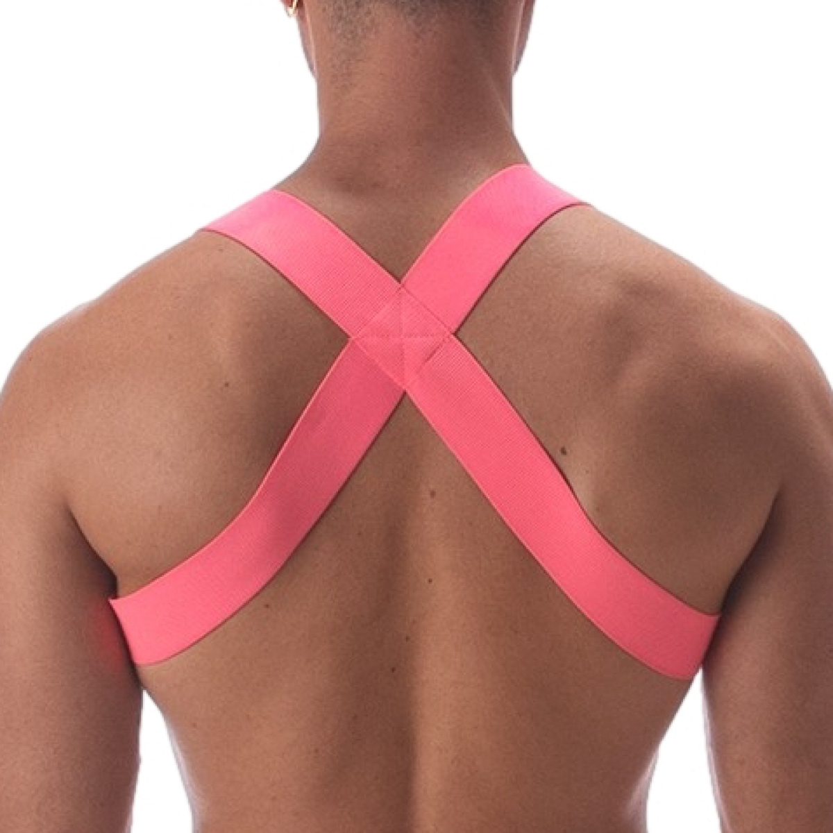 harnais elastique leonsh rose neon 1