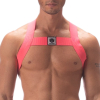 harnais elastique leonsh rose neon