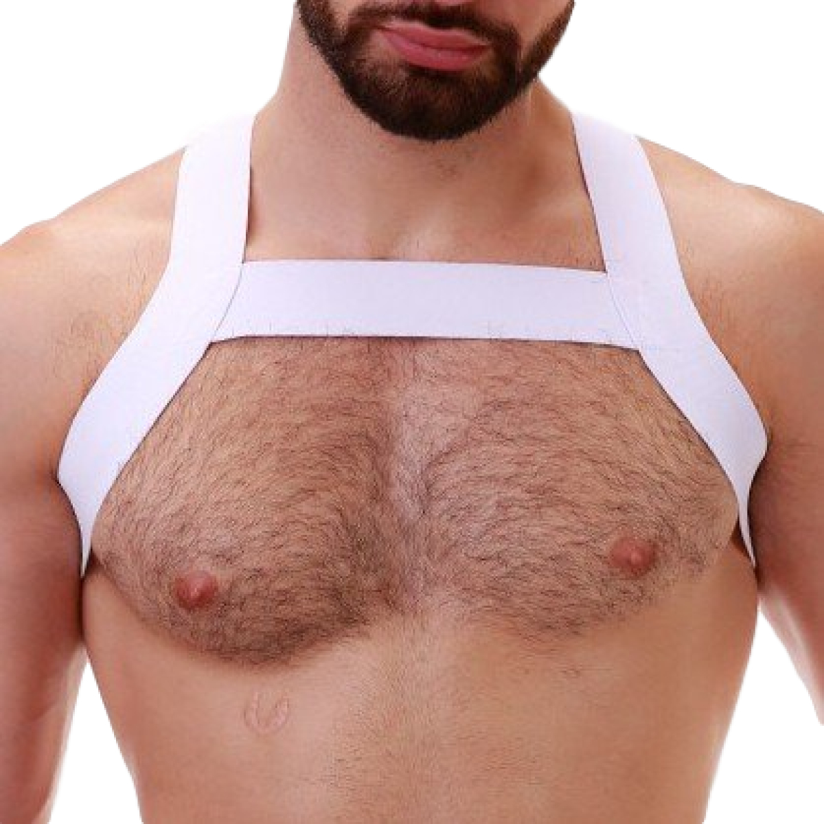 harnais elastique matt blanc 2