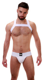 harnais elastique matt blanc 4