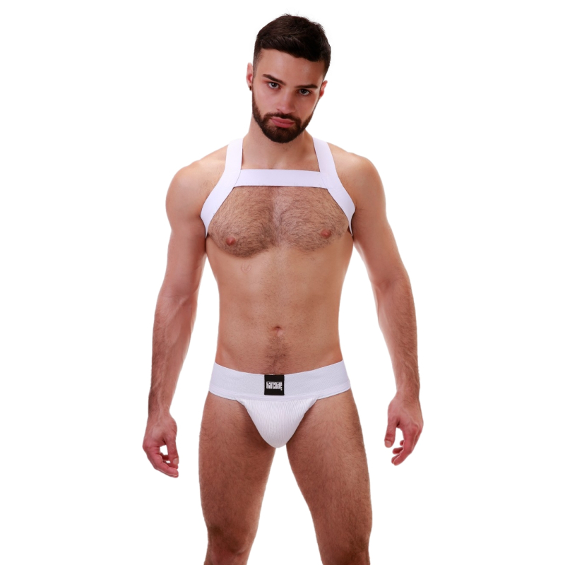 harnais elastique matt blanc 4