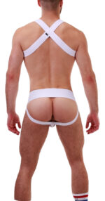 harnais elastique matt blanc 5