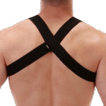 harnais elastique matt noir 1