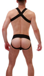 harnais elastique matt noir 1