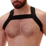 harnais elastique matt noir