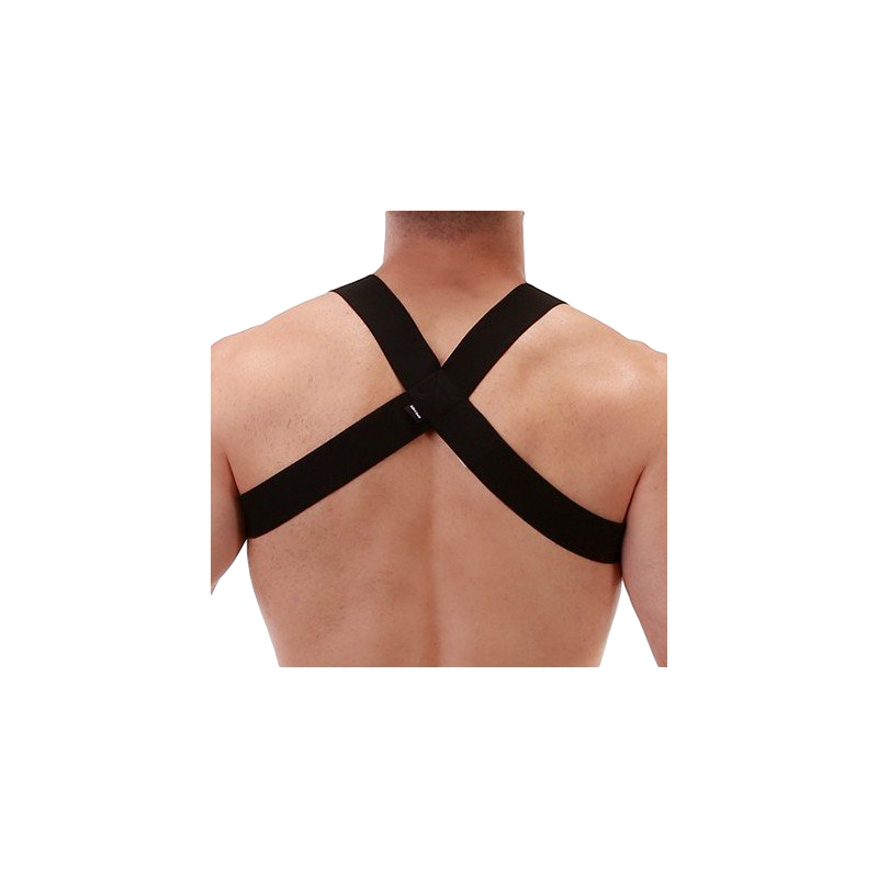 harnais elastique matt noir 3