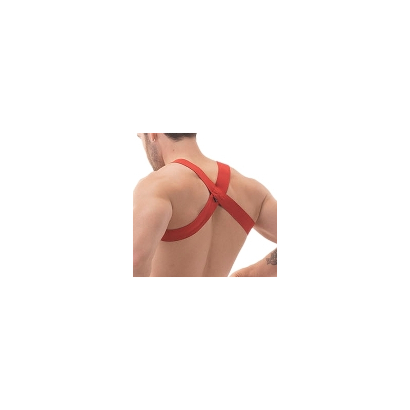 harnais elastique matt pop rouge 1